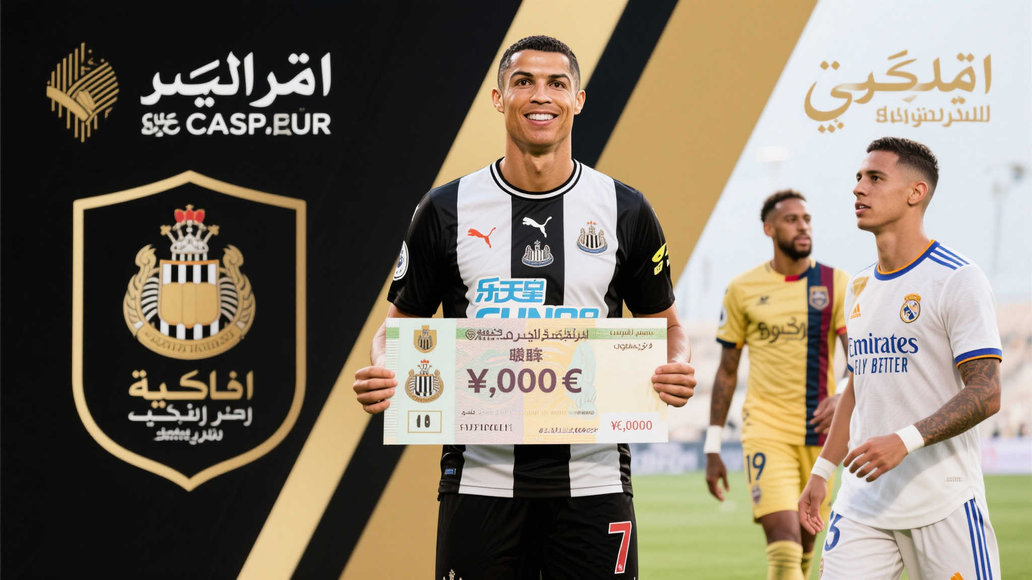 沙特巨资诱惑吉马良斯，纽卡斯尔全力守护中场支柱